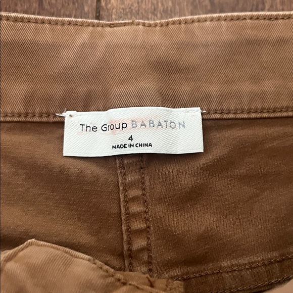 The group babaton cotton flare trousers size 4 - Picture 2 of 8